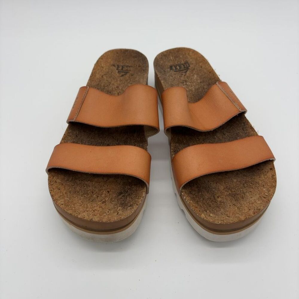 🌴Reef Tan Double Strap Sandals🐚